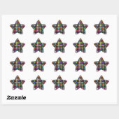 STICKER ÉTOILE DAZZLE (Feuille)
