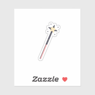 Sticker Étoile de baguette magique