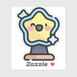 Sticker étoile de noël