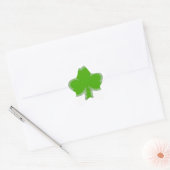 Sticker Étoile Dessin Shamrock de Saint Patrick (Enveloppe)