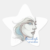 Sticker Étoile Dévoilé (Devant)