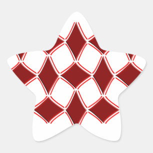 Sticker Étoile Diamants