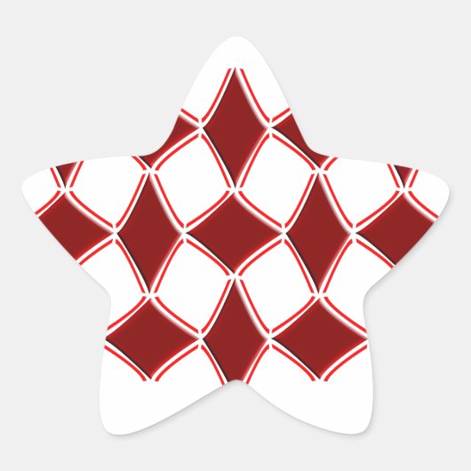 Sticker Étoile Diamants (Devant)