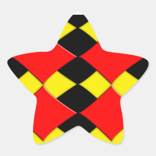 Sticker Étoile Diamants