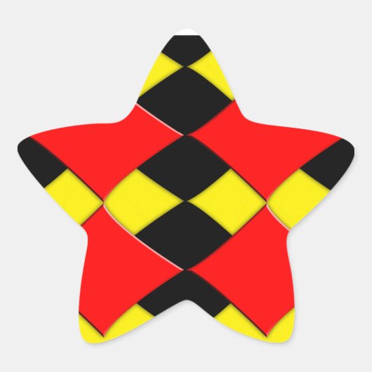 Sticker Étoile Diamants (Devant)
