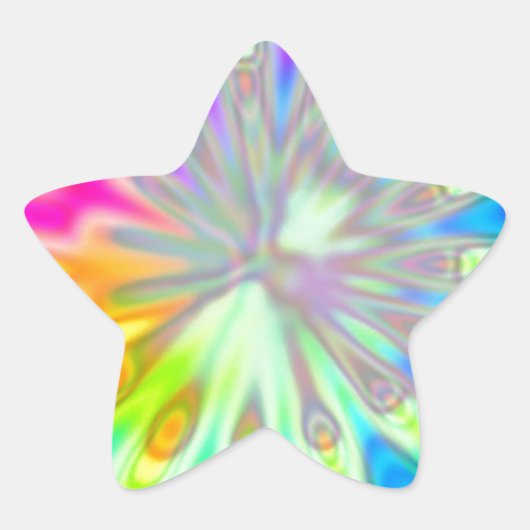 Sticker Étoile Disco (Devant)