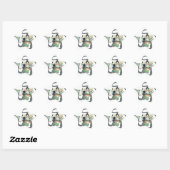 Sticker Étoile Dragon 3 Gras Babes (Feuille)