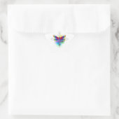 Sticker Étoile Dragonfly en arc-en-ciel (Sac)