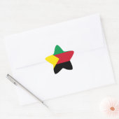 Sticker Étoile Drapeau Azawad (Enveloppe)