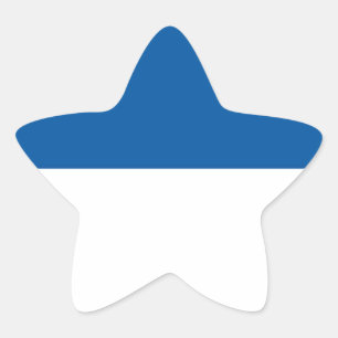 Sticker Étoile Drapeau d'Assen