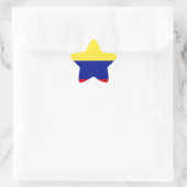 Sticker Étoile Drapeau de la Colombie (Sac)