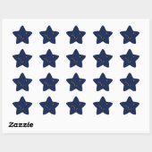 Sticker Étoile Drapeau de l'Alaska (Feuille)