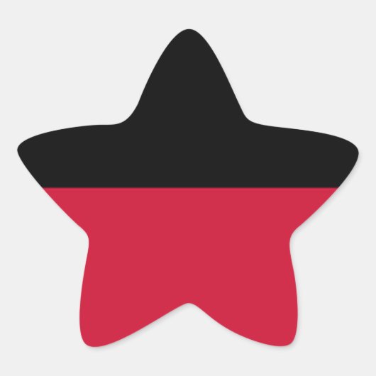 Sticker Étoile Drapeau de Nimègue (Devant)