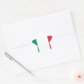 Sticker Étoile Drapeau d'Italie (Enveloppe)