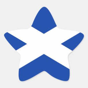 Sticker Étoile Drapeau écossais - Image de haute qualité