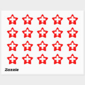Sticker Étoile Drapeau national suisse (Feuille)