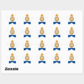 Sticker Étoile Drapeau San Jose (Feuille)