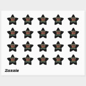 Sticker Étoile Drôle papa (Feuille)