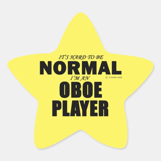Sticker étoile du Lecteur Oboe normal (Devant)
