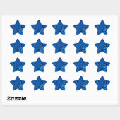 Sticker Étoile Eau bleue (Feuille)