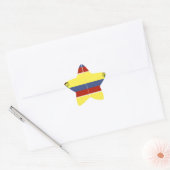 Sticker Étoile ecuadoriflag (Enveloppe)
