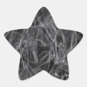 Sticker Étoile Élégante Fumée - Esthétique mystique (Devant)