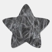 Sticker Étoile Élégante Fumée - Esthétique mystique (Devant)