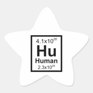 Sticker Étoile Élément humain