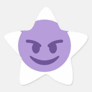 Sticker Étoile emoji diable