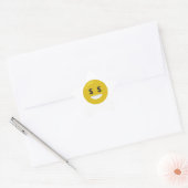 Sticker Étoile emoji oeil argent (Enveloppe)