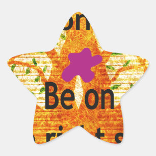 Sticker Étoile Enraciné dans la droiture Baobab perspective Vinta