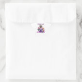 Sticker Étoile Entraîneur de course, athlète, haltères (Sac)