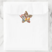 Sticker Étoile Enveloppeurs à anneaux de cigar (Sac)
