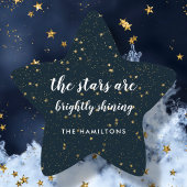 Sticker Étoile Étoile de Noël | Brillant | Famille