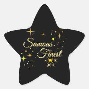 Sticker Étoile Étoile d'or polynésienne la plus belle de Samoas