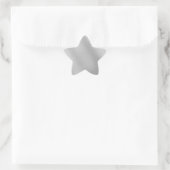 Sticker Étoile étoile métallique argent (Sac)
