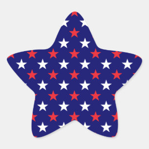 Sticker Étoile Étoiles patriotiques 1
