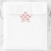 Sticker Étoile Étoiles scintillantes rouges  (Sac)