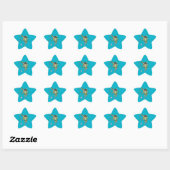 Sticker Étoile Fairy queen cadeau (Feuille)