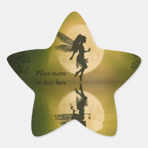 Sticker Étoile Fairy reflètent l'autocollant étoile de fée