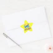 Sticker Étoile Faisons la fête (Enveloppe)