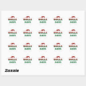Sticker Étoile fête des holla (Feuille)