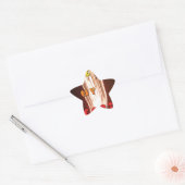 Sticker Étoile Fire in My Heart Art Print (Enveloppe)