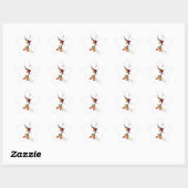 Sticker Étoile Fleur d'amour (Feuille)