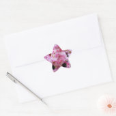STICKER ÉTOILE FLEUR DE CERISIER (Enveloppe)