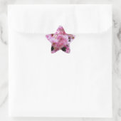 STICKER ÉTOILE FLEUR DE CERISIER (Sac)