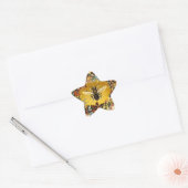 STICKER ÉTOILE FLEURS DE PRINTEMPS HONEY BEE / BEEKEEPER STAR (Enveloppe)