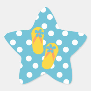 Sticker Étoile Flip Flop Time !
