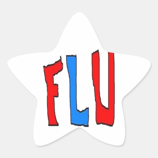 Sticker Étoile Flu (Devant)