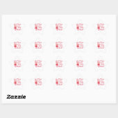 Sticker Étoile Fonte du coeur de l'ours (Feuille)